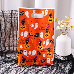 10/20/50pcs Scary Halloween Candy Bags Pumpkin Ghost detail view