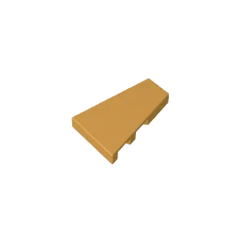 Gobricks GDS-M540 Tile Special 2 x 3 Pentagonal (right) | Compatible Building Block Piec detail view