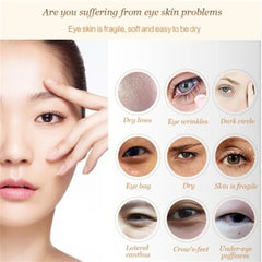 Tourmaline Magnetic Sleep Eye Mask | Far Infrared Eye Massager for Fatigue Relief close-up view