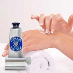 Stainless Steel Wringer Roller Rotate Dispenser for Ointments Cosmetics Bathroom detail view