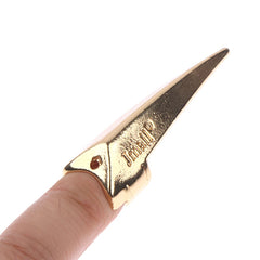 Metal Parting Finger Tip Ring Hair Sectioning Comb Hair Braiding Weaving Curling Hair Se detail view