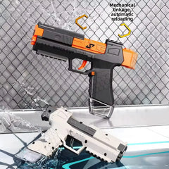 Manual Burst Water Gun | Portable Summer Outdoor Toy for Water Battles close-up view