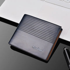 Men's Slim PU Leather Wallet | Business Credit Card Holder detail view