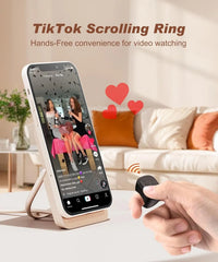 Bluetooth Scrolling Ring Remote | Wireless Camera Shutter and Media Control for iOS a alternate view
