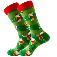 New Happy Mens Socks Women Novelty Cartoon Sock Combed Cotton Funny Men's Big Size Crew detail view