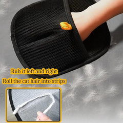 Pet Hair Removal Tools Reusable Gloves Pet Double Sided Beauty Gloves Carpet Removal alternate view