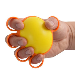 Hand Therapy Ball | Finger Exercise Grip Strength Trainer for Rehabilitation, Arthriti close-up view