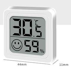 LCD Digital Thermometer Hygrometer | Indoor Temperature Humidity Monitor alternate view