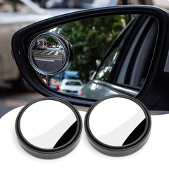 Car sticker small round mirror! 360 degree blind spot reversing assist - ultra high definition refle