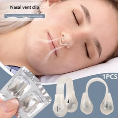 Reusable Nasal Dilator Clip | Anti Snoring Silicone Nose Device for Better Sleep alternate view