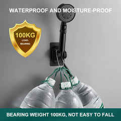 Universal Showerhead Holder Bracket Wall Mounted Punch Free Household Adjustable Show alternate view