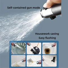 4 Modes Shower Head High Pressure Showerhead One-Key Stop Water Massage Shower Head W alternate view