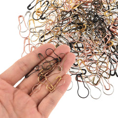 100/1000pcs Metal Needle Crochet Hook Accessories Pumpkin Safety Needle Lock Knitting Ma detail view