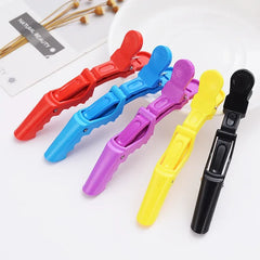 5/6Pcs Alligator Hair Clips Hairdressing Clamps Claws Section Clip Barber Crocodile Hair detail view