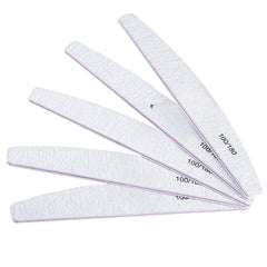 10Pcs/Lot 80/100/150/180/240 Grit Limas Trimmer Lime Nail Art Ongle Manicure Tool Nail F detail view