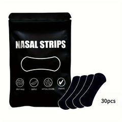 30 Pack Anti Snoring Nose Strips | Nasal Strips for Better Breathing and Restful Sleep