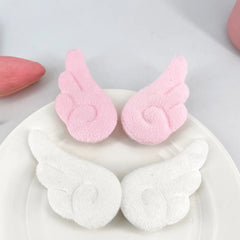 2Pcs/20Pcs 5cm Angel Wings Super Cute Angel Wing Plush Hairpin Girl Hair Clip Accessories Barrettes Hairgrip Headdress Headwear