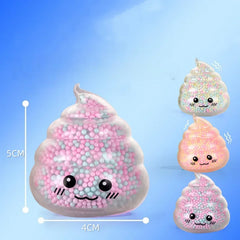 2PCS Squishy Poop Stress Relief Balls Colorful Fidget Toys for Girls Kids Easter Bask alternate view