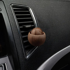 Mini Wood Car Diffuser | Natural Fragrance Essential Oil Diffuser for Home and Car detail view