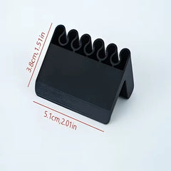 1pcs 3D Printed Desk Cable Organizer Clip – Multi-Slot USB Cord Holder, Edge Management, detail view