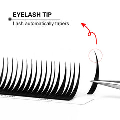 Winky Beauty 07 C/D Wet Eyelash Extension | Manga Wispy Spikes Lashes for Cosplay alternate view