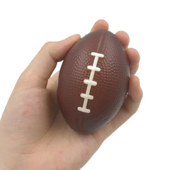 Mini PU Stress Relief Football | Soft Squeeze Ball for Kids and Adults