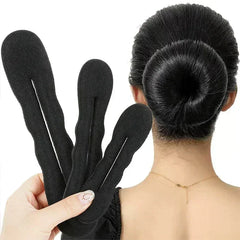 Sponge Hair Styling Tool Plastic Loop Curly Hair Maker Hair Scrunchie Headband Twist alternate view