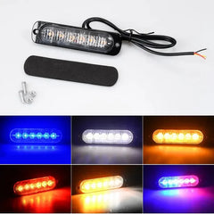 1X Truck LED Strobe Warning Light | Amber Grille Flashing Light Bar