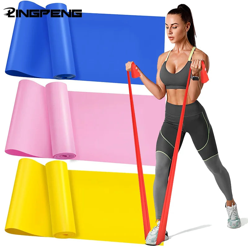 Yoga Physiotherapy Elastic Band | Gym Resistance Band for Pilates and Stretching