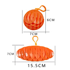 New 3D Creative Decompression Elastic Mesh Toys Solid Printed Radish Decompression Hea close-up view