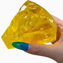 Relieve Stress Squishy Honey Cheese Square Fidgets Toys Super Soft Mochi Cheese Squee alternate view