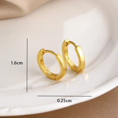 2026 New Fashion Hoop Earrings Set for Women | Ginkgo Leaf Enamel Flower Stud, Cute Cr close-up view