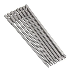 1PC Long 150mm Magnetic Torx Screwdriver Bit | Alloy Steel 1/4 Inch Hex Torx Screw Drive detail view