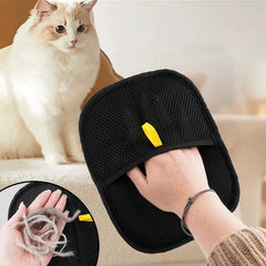 Pet Grooming Gloves Static Dedusting Brush Pet Hair Remover Brush Removing Dog Cat Hair From Sofa Ca