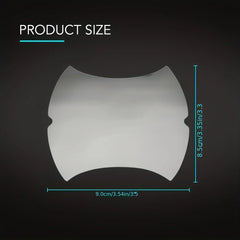 Invisible Car Door Handle Protector Films 5 Pcs detail view