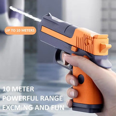 Mini Desert Eagle Water Gun | Mechanical Continuous Firing Toy for Kids Summer Play detail view