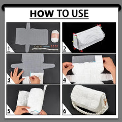 1-4Pcs Plastic Mesh Canvas Sheets Clear Plastic Mesh Sheets Blank Needlepoint Canvas Emb detail view
