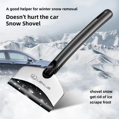 Car Snow Brush and Ice Scraper | Winter Car Cleaning Tool detail view