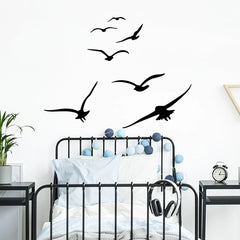 7Pcs Set of Seabirds Animal Wall Sticker Decal | Baby Nursery Playroom Bedroom Sea Oc alternate view