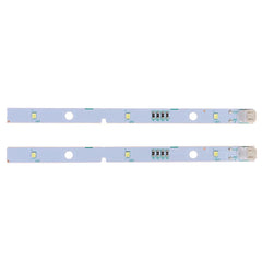 2PCS Refrigerator LED Light Strip Replacement for RONGSHENG HISENSE | DC 12V 2W E34976 close-up view