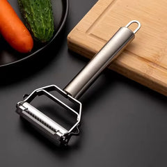 Stainless Steel Double-Head Vegetable Peeler | Multi-Function Kitchen Tool detail view