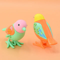 New Clockwork Toy Cartoon Winding Creative Jumping Little Magpie Bird Puzzle Small An alternate view