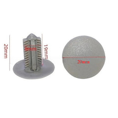 10-100X Car Interior Roof Headliner Ceiling Clips Rivet Fixing Screw Cap Panel POM Fa alternate view
