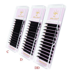Professional Y Shape Eyelash Extensions | Premade Fans for Salon Use alternate view