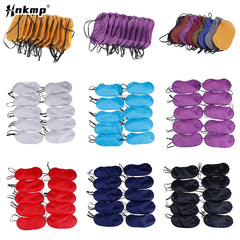 Silk Sleep Eye Mask Set | Light Blocking Padded Blindfold for Travel and Home