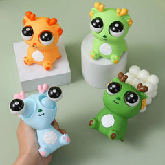 Creative Pop Up Sensory Toy Explosive Eye Dragon Dinosaur Decompression Toy Squeezing alternate view