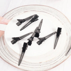 10PCS Black Duckbill Hair Clips Nonslip Alligator Hair Clips Barber Salon Styling Dying Hair Accesso