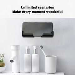 Adhesive Mobile Phone Holder For Car Driving Center Console Adjustable Width Does Not close-up view