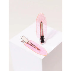 10pcs Seamless Fashion Transparent Hair Clips for Girls Makeup Facial Accessory Styli alternate view