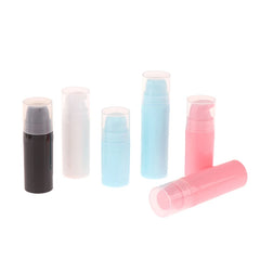 Refillable Lotion Bottles Airless Pump Vacuum Toiletries Container Empty Plastic Cosm alternate view